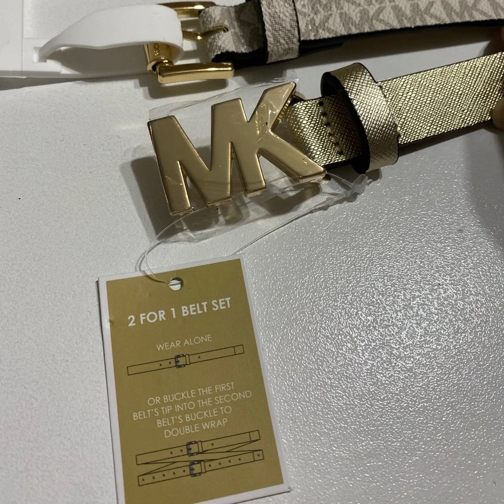 NWT Bundle of 2 MK Belt - Picture 3 of 5